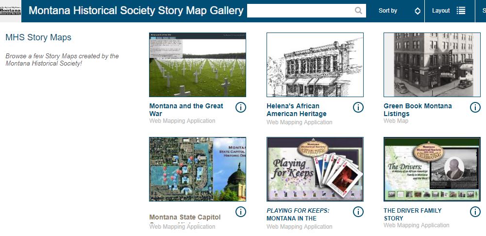 SHPO Story Map Gallery