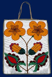 Native American beaded bag