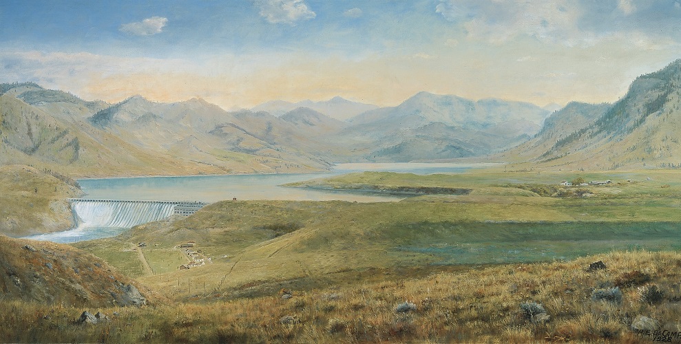 "Holter Dam" by Ralph E. DeCamp