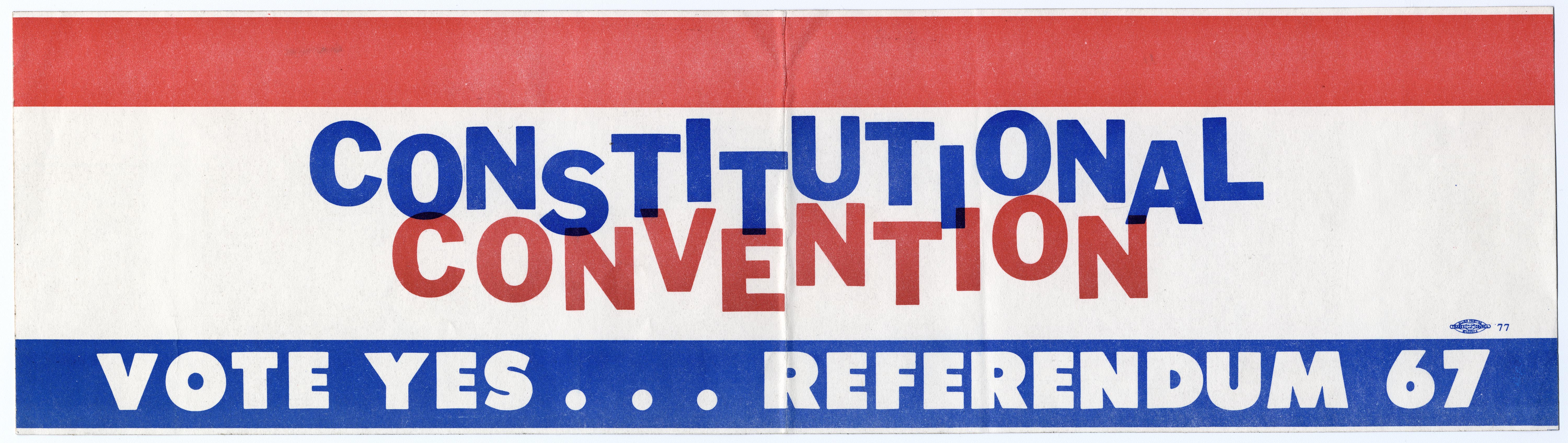Vote Yes Montana Constitutional Referendum Bumper Sticker